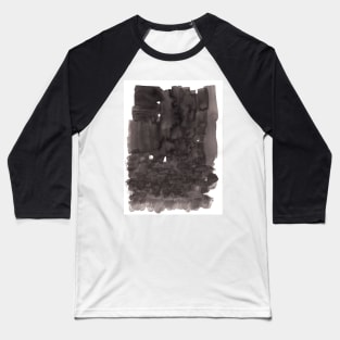 Black texture Baseball T-Shirt